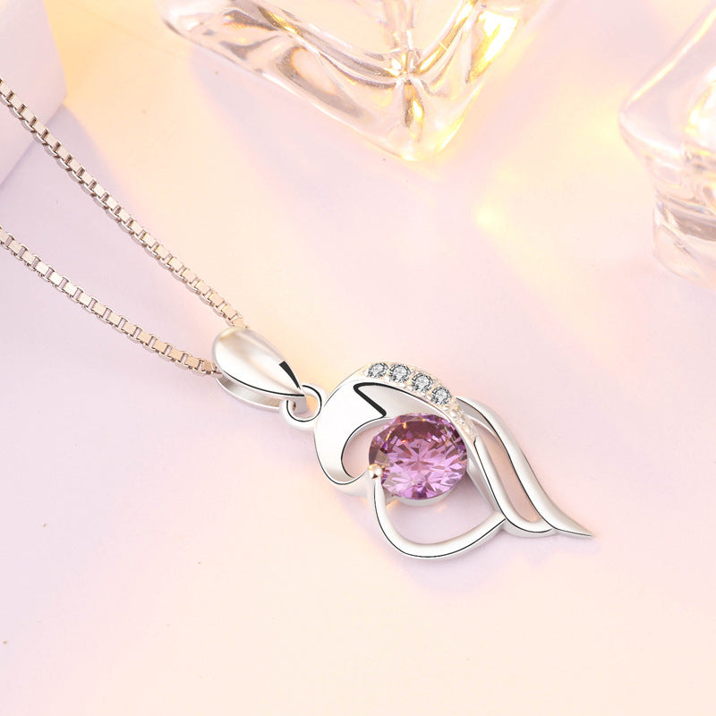 Hollow Heart Necklace