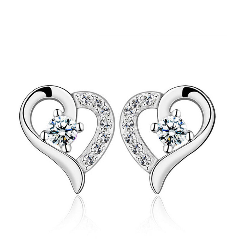 Hollow Heart Earrings