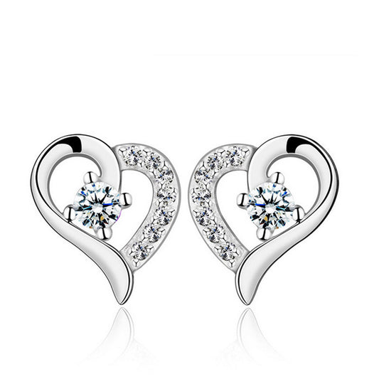 Hollow Heart Earrings