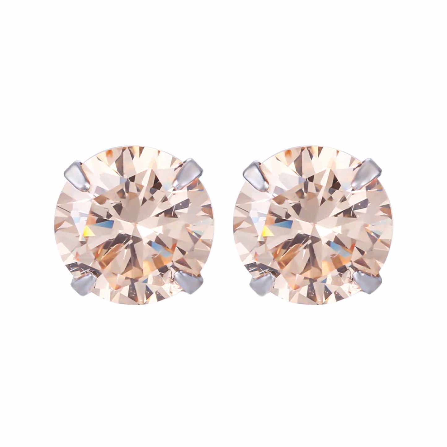 Simple CZ Earrings