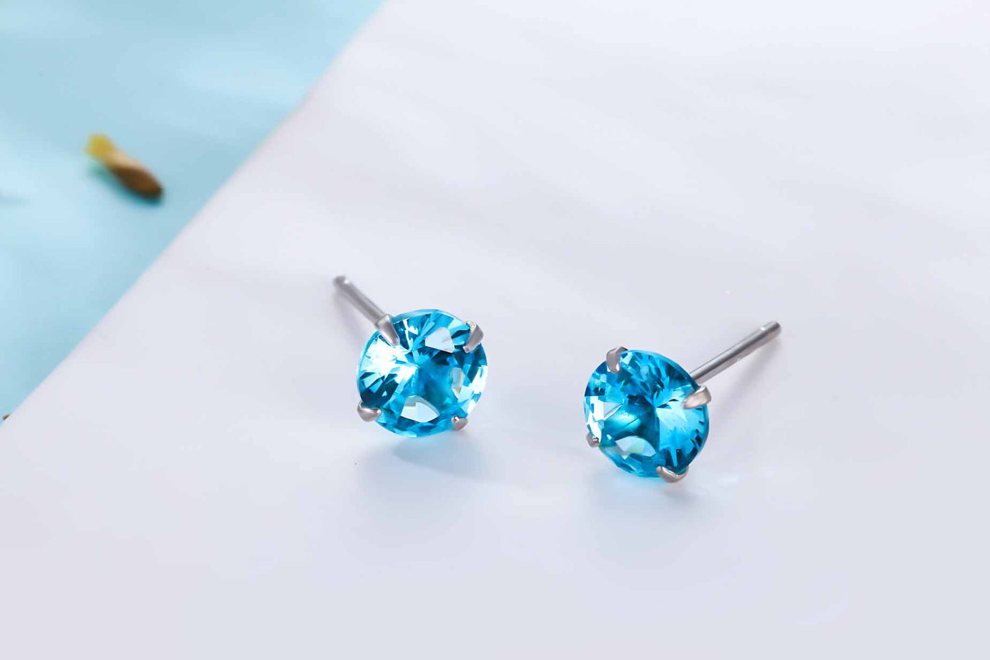 Simple CZ Earrings