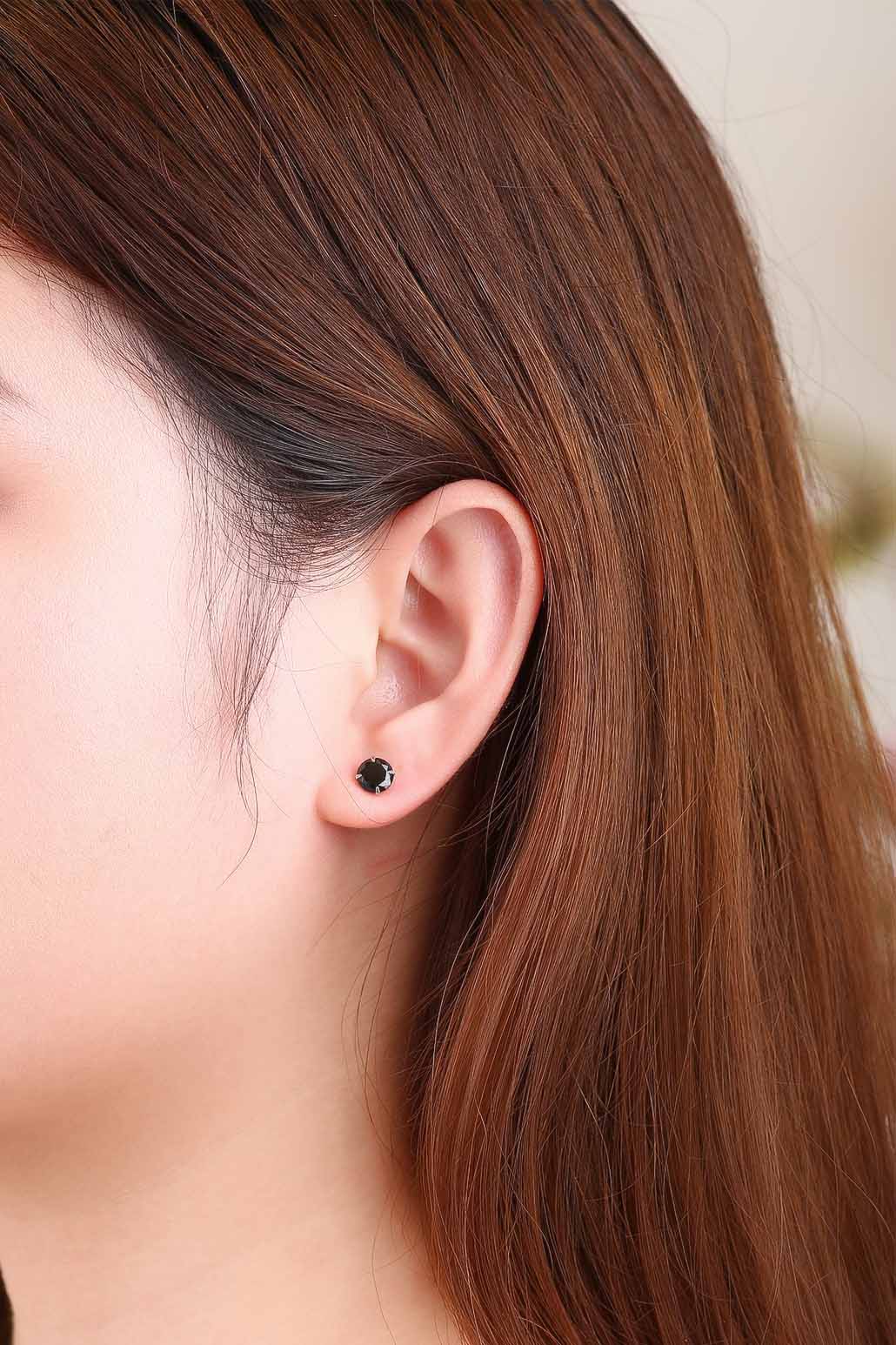 Simple CZ Earrings