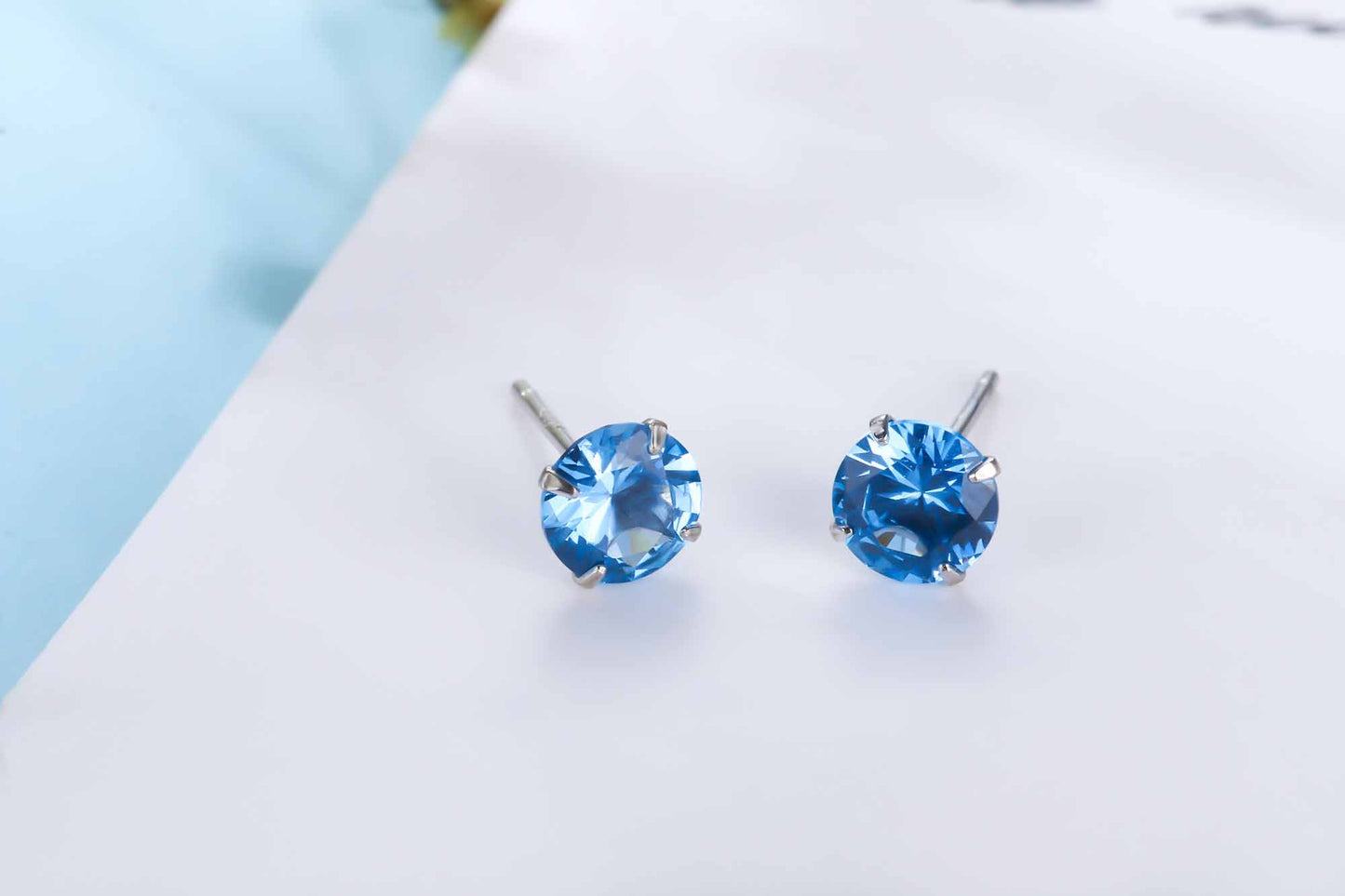 Simple CZ Earrings