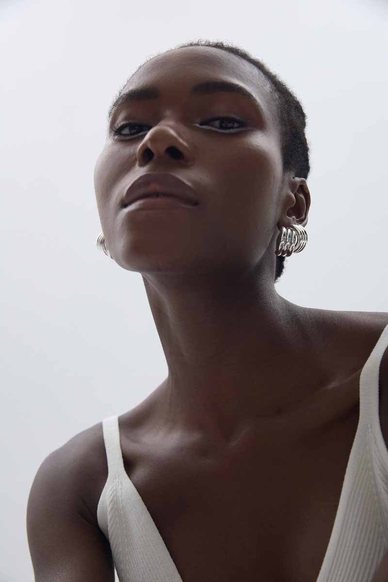 Chunky Electroforming Classic Geometry Large Bold Look Exaggerated Jewelry Extra Large Cross S999 Sterling Silver Statement Earrings