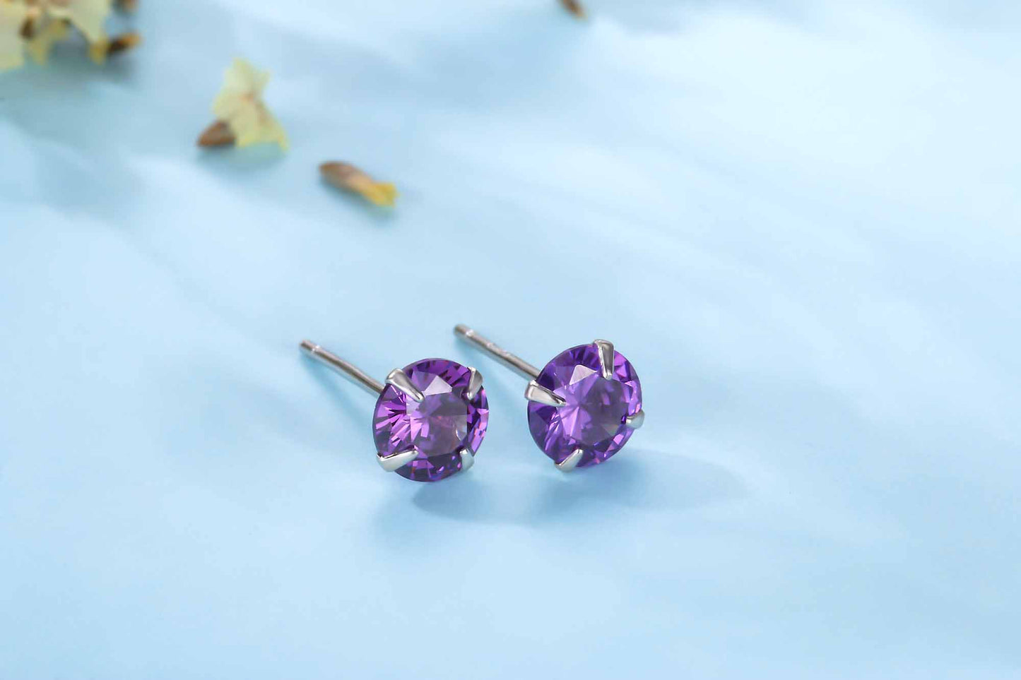 Simple CZ Earrings