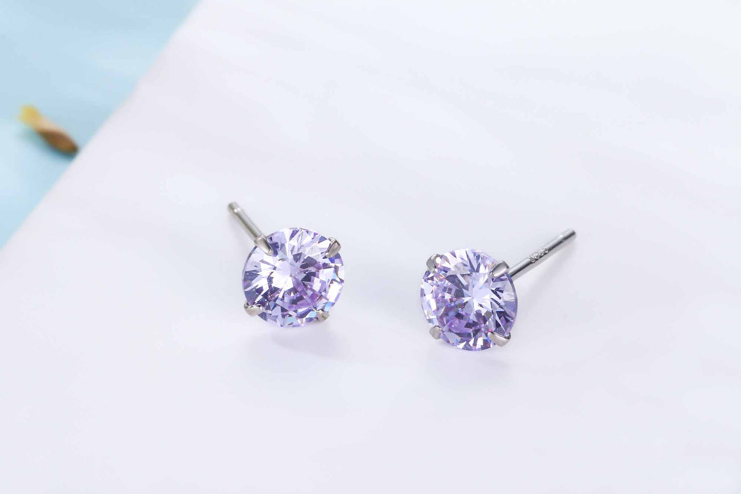 Simple CZ Earrings